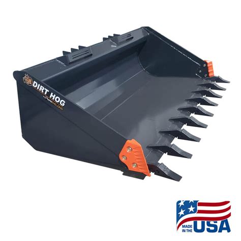 42 inch skid steer bucket|skid steer attachments for dirt.